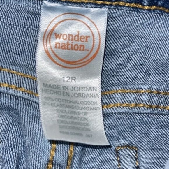 Wonder Nation Boys 12R Denim Jeans - Picture 4 of 7